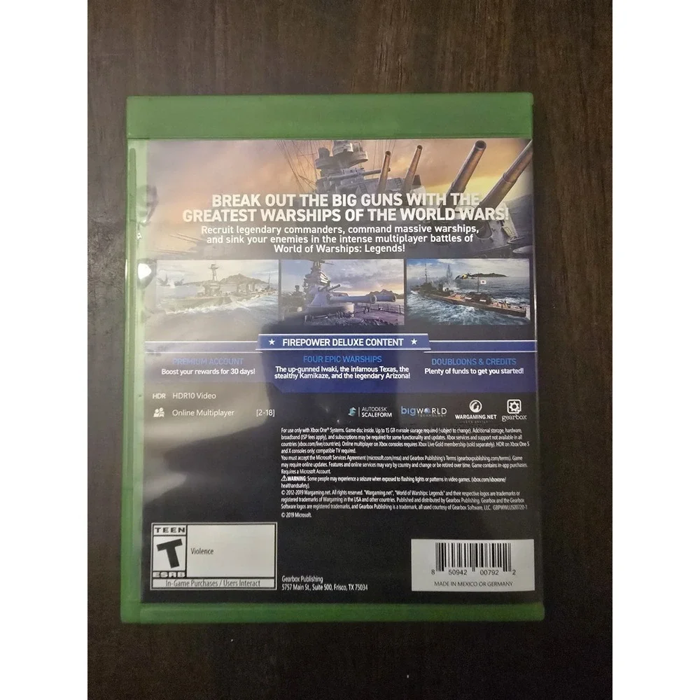 World Of Warships Legends‎ Xbox One,  TESTED
